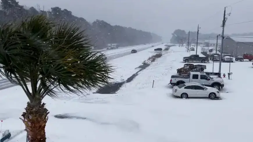 North Carolina weather: Winter storm warning fades, but cold and hazards linger Monday