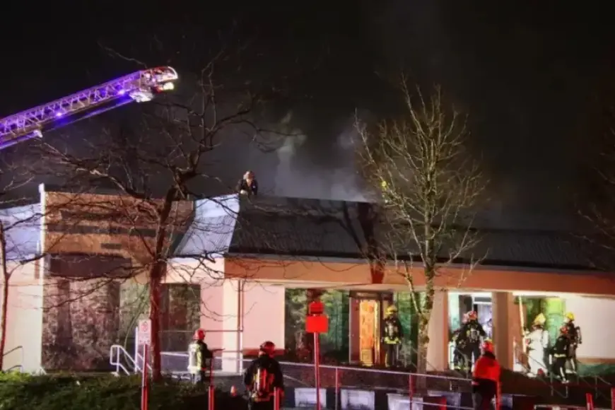 Surrey Elementary School Closes Monday Due to Overnight Fire