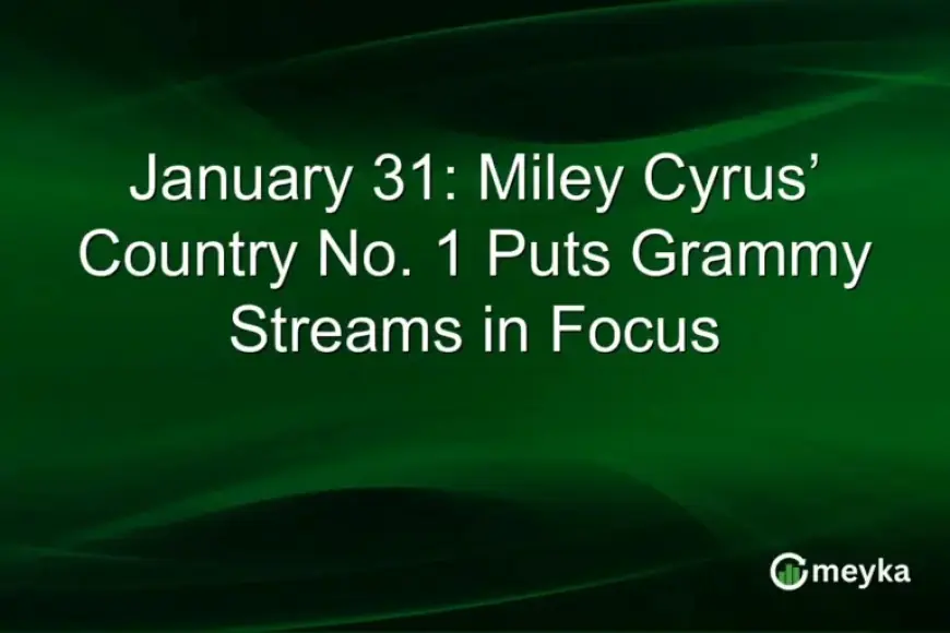 Miley Cyrus’ Country Hit Dominates Grammy Streams on January 31