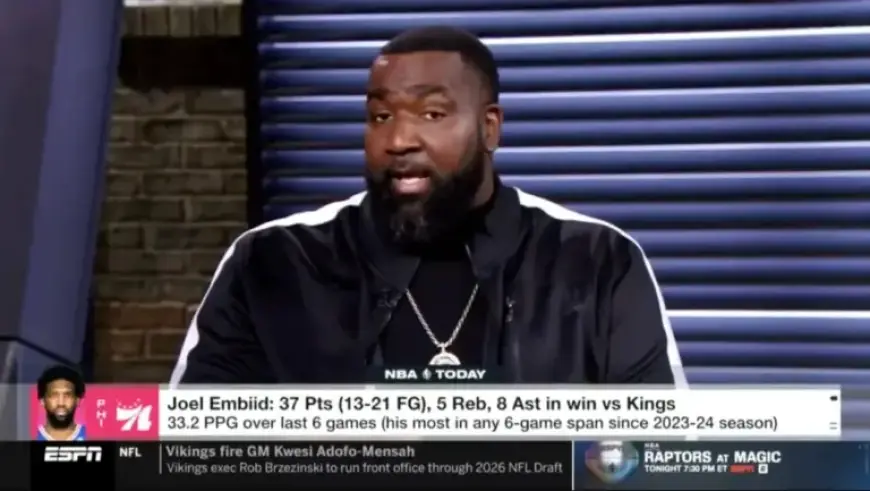 Kendrick Perkins Apologizes to Joel Embiid and Daryl Morey