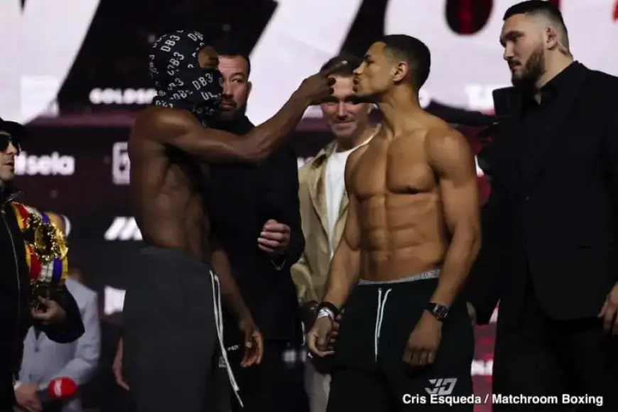Jamaine Halts Keyshawn’s Face-Off Antics at Weigh-In
