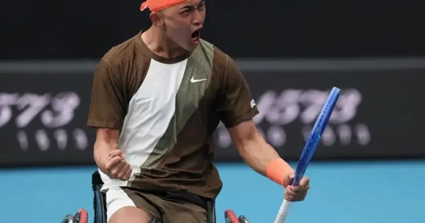 Oda Makes History in 2026 Australian Open Men’s Wheelchair Final