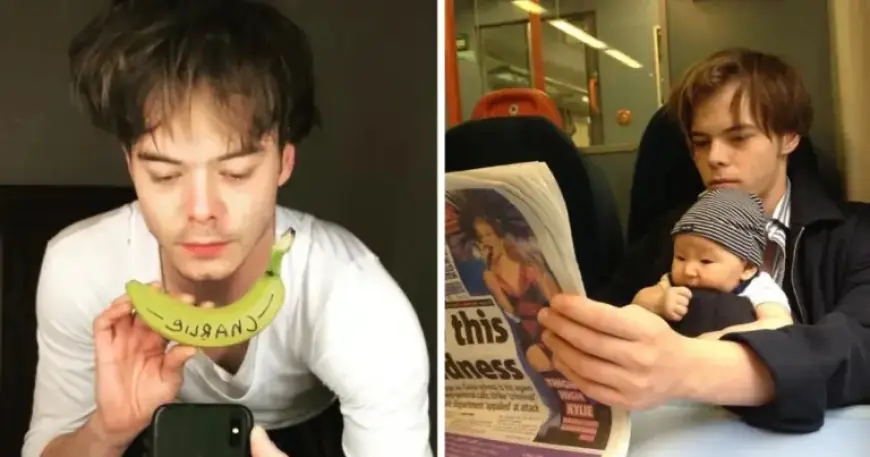 Charlie Heaton’s 11-Year-Old Son Begins Watching ‘Stranger Things’