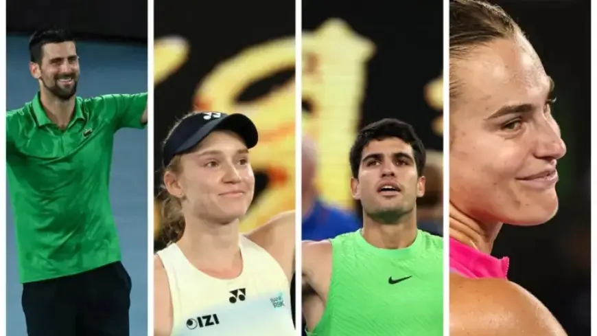 Djokovic vs Alcaraz, Sabalenka vs Rybakina in Australian Open Finals