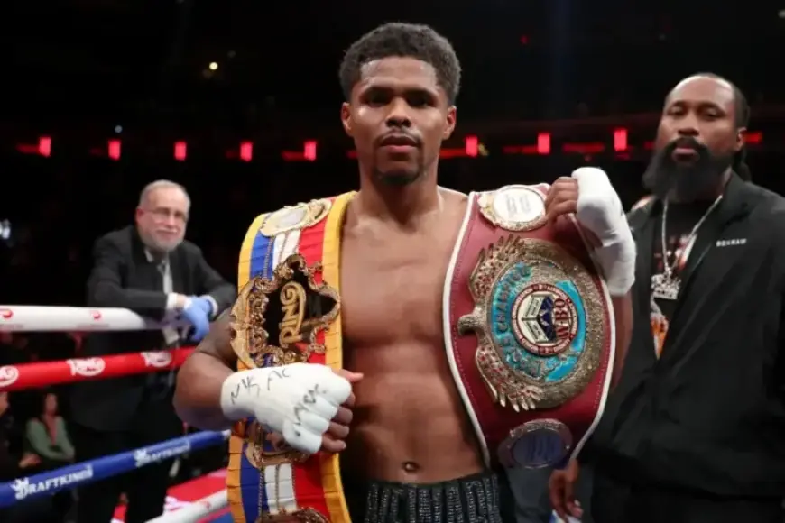 Shakur Stevenson Clinches Four-Division Championship with Dominant Performance