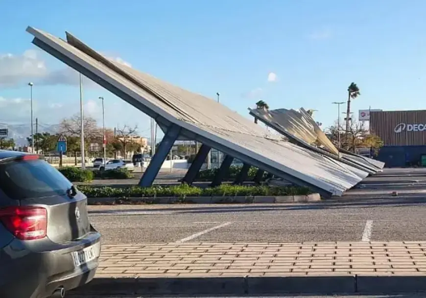 Alicante Hit by Windstorm: Over 160 Incidents in 16 Hours
