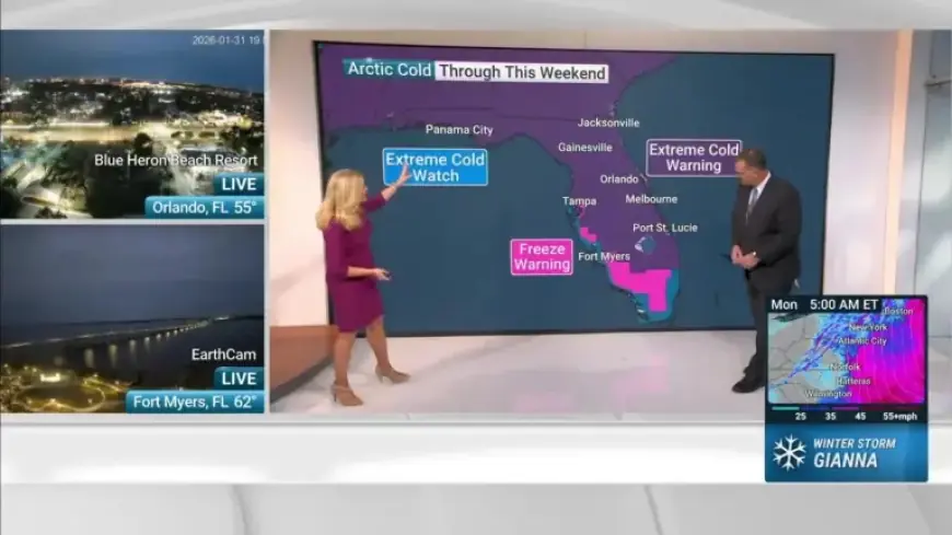 Florida Faces Unusually Cold Temperatures This Weekend