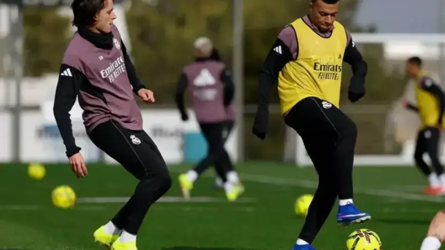 Mendy Joins Group Training Ahead of Rayo Match