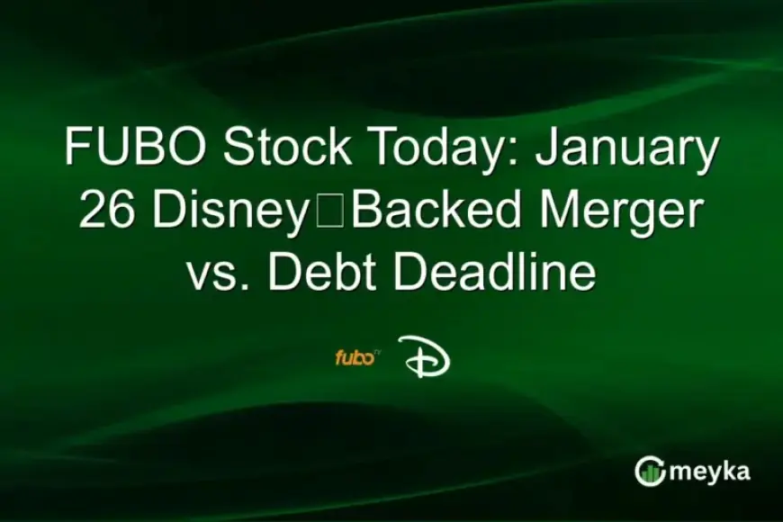 FUBO Stock Faces Disney-Backed Merger Amid Debt Deadline