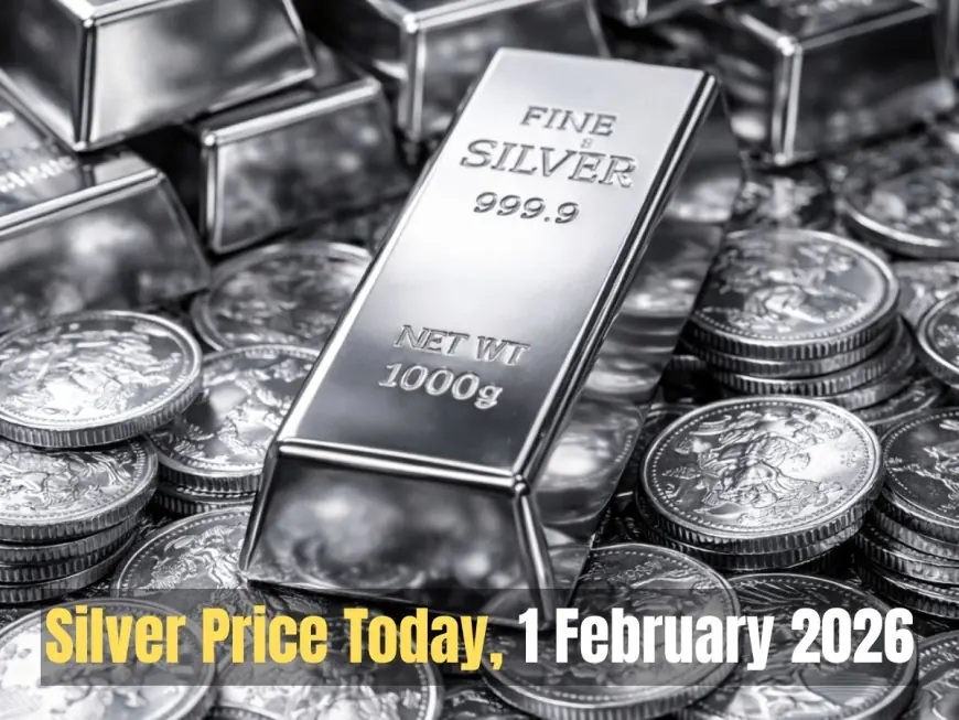 Silver price today falls to around $85 as a late-January surge unwinds