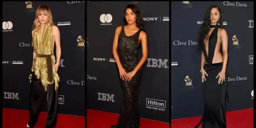 Suki Waterhouse and Olivia Dean Sparkle at Grammys Pre-Party Gala