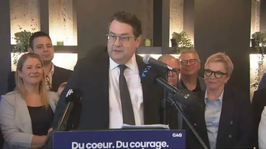 Bernard Drainville Launches Leadership Bid, Breaks From Legault Era