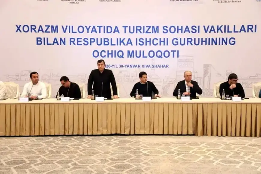 Khorezm Region Sets Priorities for Tourism Growth and Entrepreneurship Support