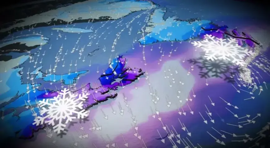 East Coast Nor’easter to Dump 30-50+ cm of Windswept Snow
