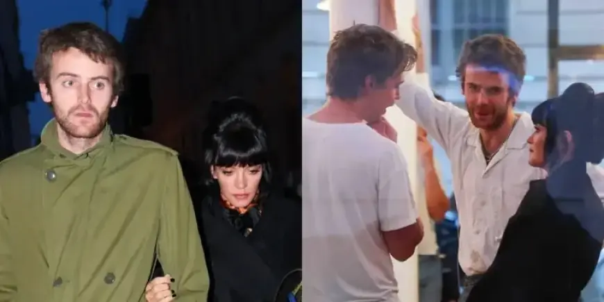 Lily Allen and Jonah Freud Shop Paris, Cross Paths with Austin Butler