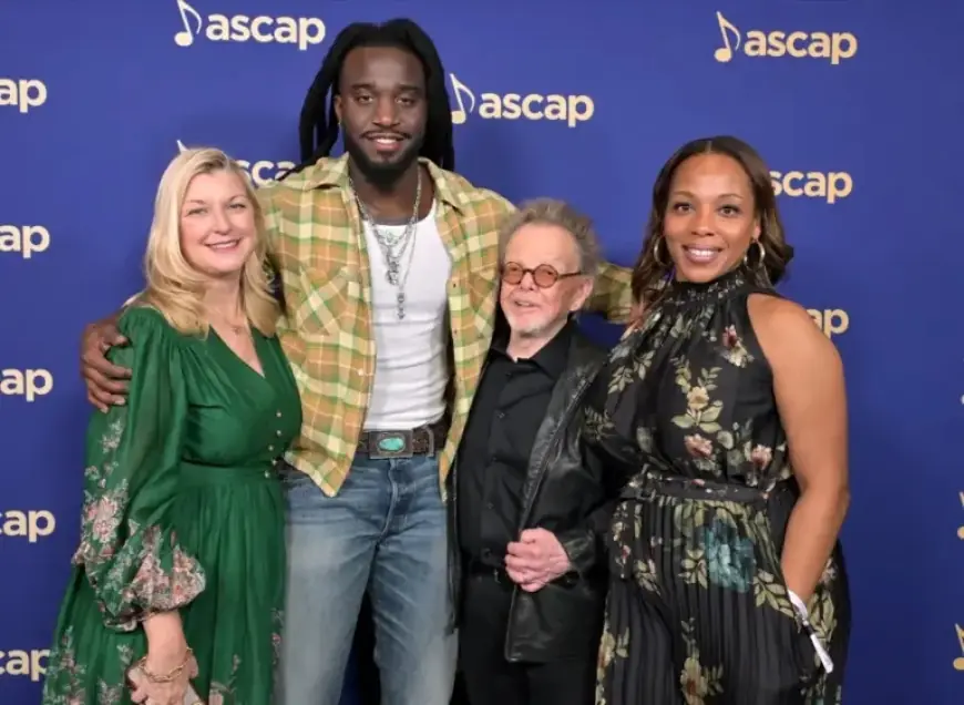 Shaboozey and Jon Batiste Celebrate ASCAP Grammy Award Win