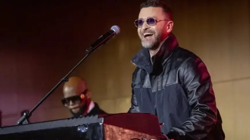 Justin Timberlake Surprises with Tribute to Pharrell at Recording Academy Honors