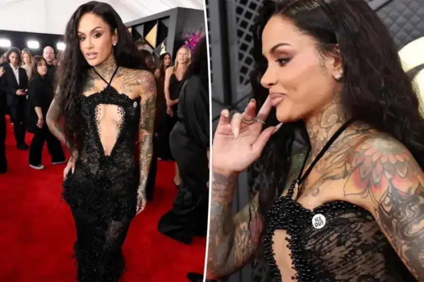 Kehlani Delivers Bold Anti-ICE Statement on Grammys Red Carpet