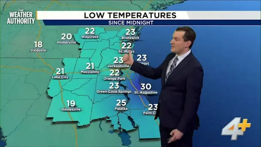 Cold Weather Advisory Alert for Northeast Florida and Southeast Georgia