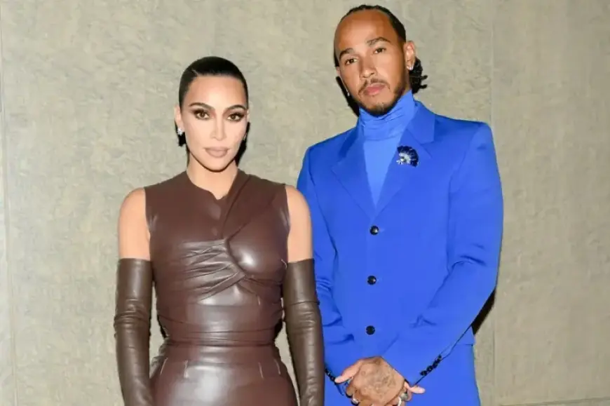Kim Kardashian Visits UK for Private Meeting with F1’s Lewis Hamilton: Report