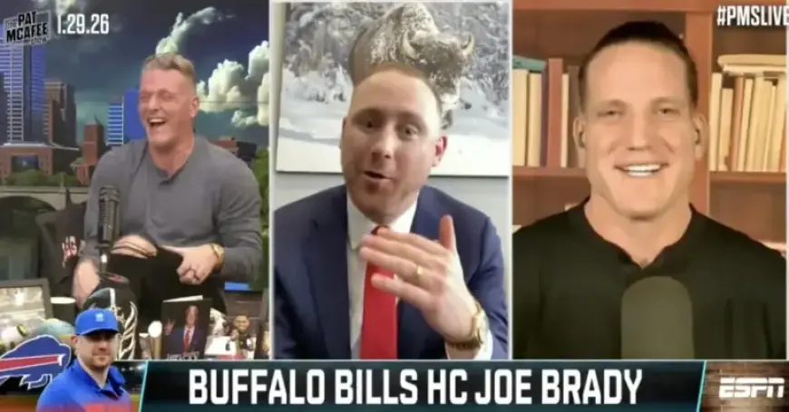 Joe Brady Regrets Controversial Comment on ‘The Pat McAfee Show’