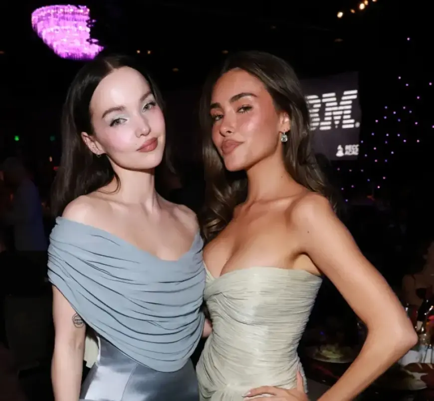 Dove Cameron and Madison Beer Shine at Pre-GRAMMY Gala