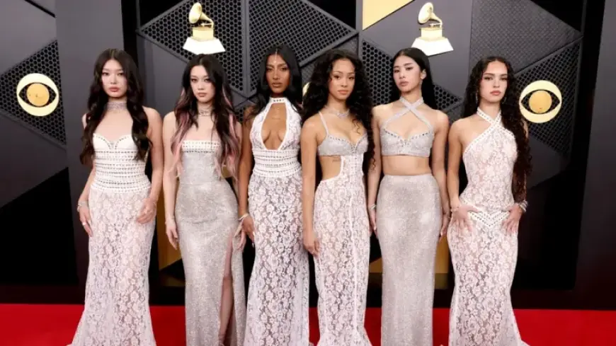 Katseye Perfects Coordinated Girl Group Style at 2026 Grammys