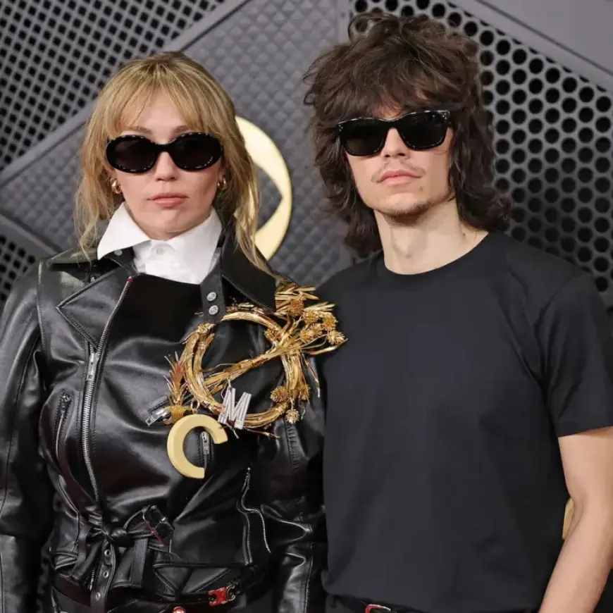 Miley Cyrus and Maxx Morando Shine at 2026 Grammys Bash