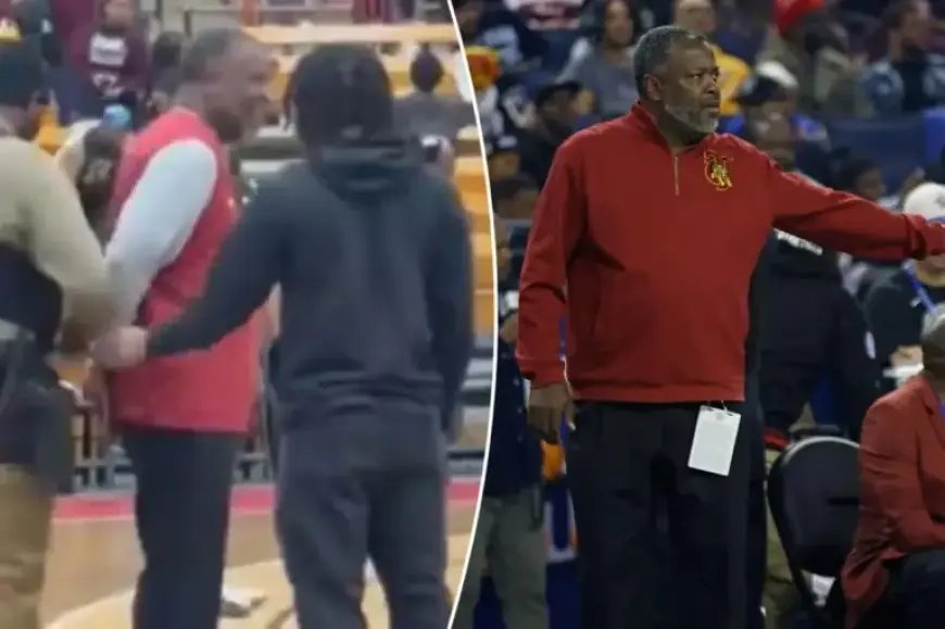 Tuskegee Coach Benjy Taylor Handcuffed On Court in Shocking After-Game Incident