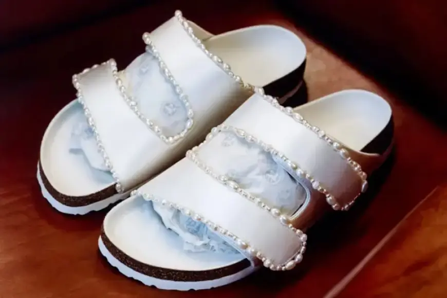 American Designer Danielle Frankel Hirsch Introduces Bridal Birkenstocks