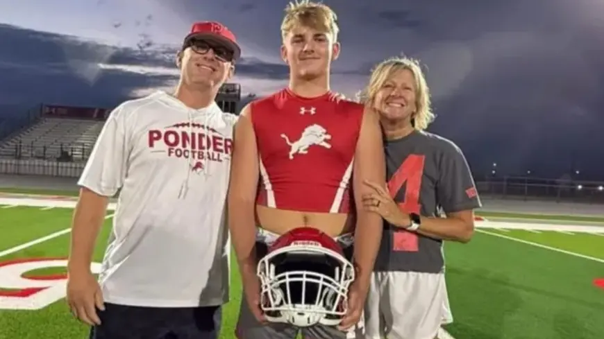 Caden Nowicki, Texas high school football player, dies after sledding-tow accident