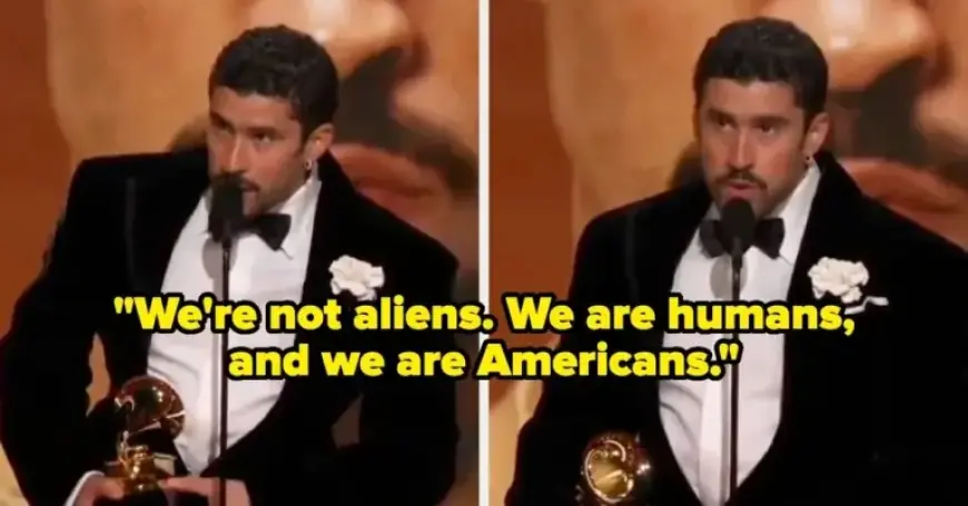 Bad Bunny Responds to Trump’s Hate Allegation with Powerful Grammys Statement