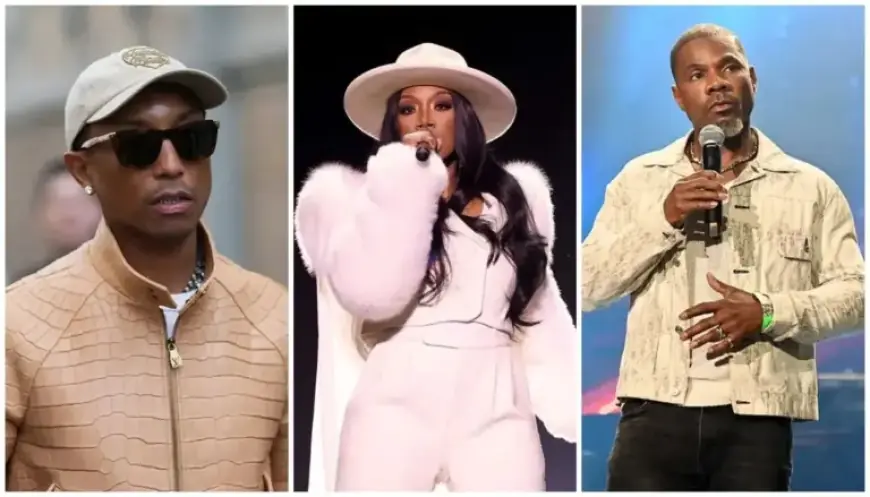 Pharrell, Brandy, Kirk Franklin to Receive Prestigious Grammy Week Honors