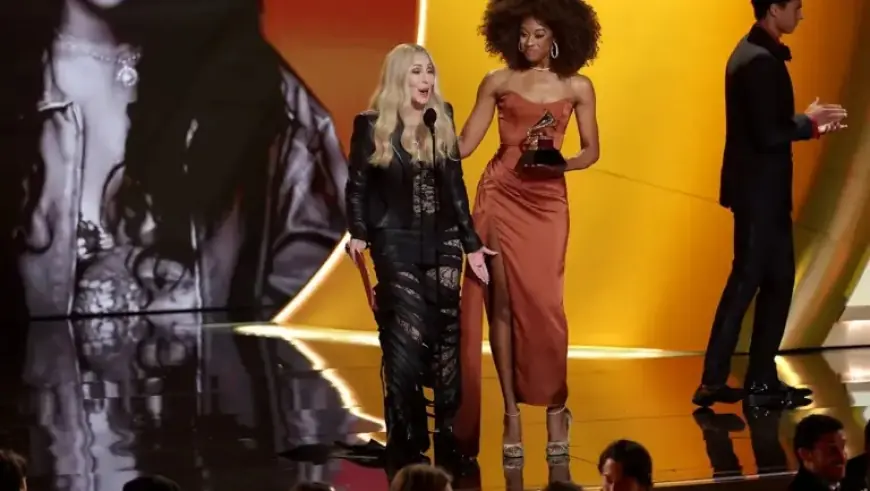 Cher Confuses Categories After Accepting Grammy Lifetime Achievement Award