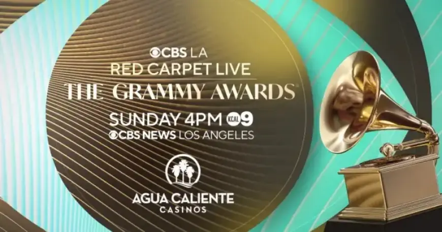 CBS LA Airs Exclusive Grammys Red Carpet Special