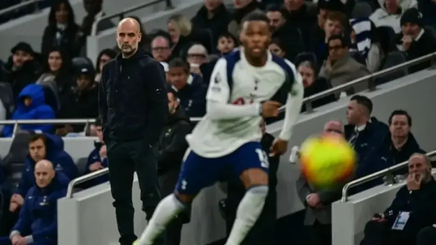 Pep Guardiola Reacts as Manchester City Squanders 2-0 Lead to Spurs