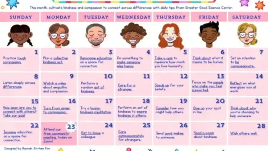 February 2026 Happiness Calendar: A Must-Have for Educators