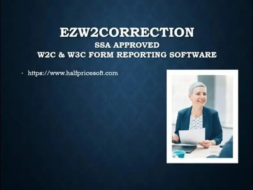 Fix W-2 and W-3 Errors with 2025 ezW2Correction Software