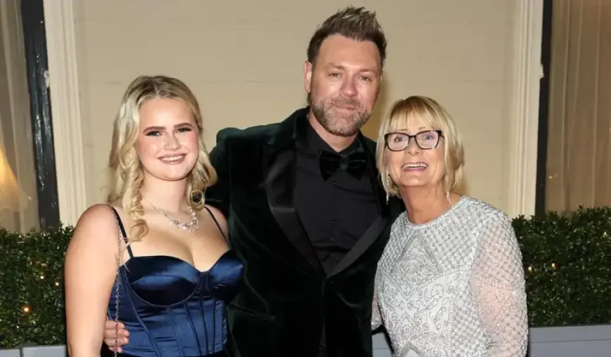 Brian McFadden Shares Rare Football Outing with Daughter