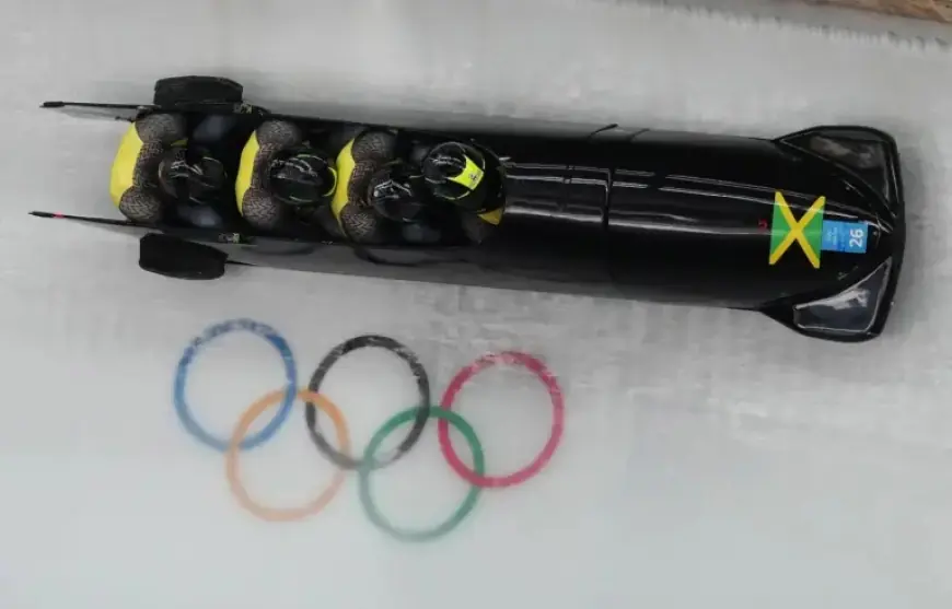 Jamaica’s Bobsleigh Team Competes in Olympics with Korean-Borrowed Sleigh