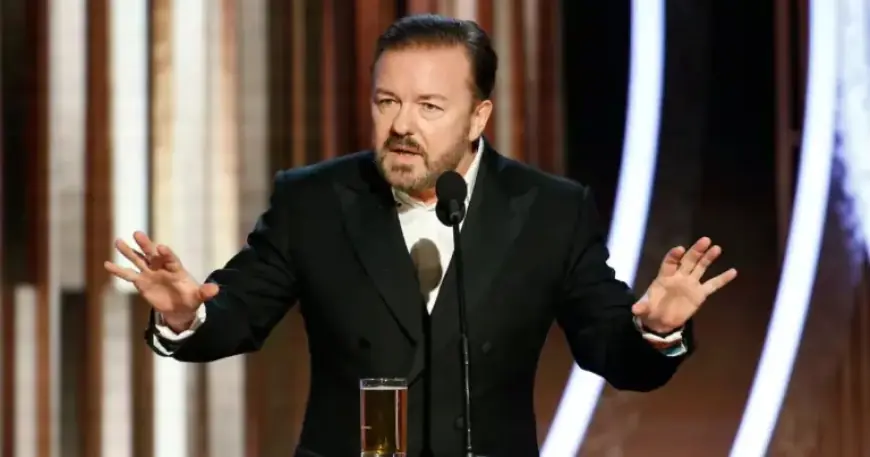 Ricky Gervais Criticized for Urging Celebrities to Stay Silent on ICE