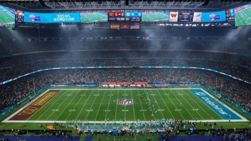 NFL Announces 2026 Madrid Game at Bernabeu Stadium in New Video