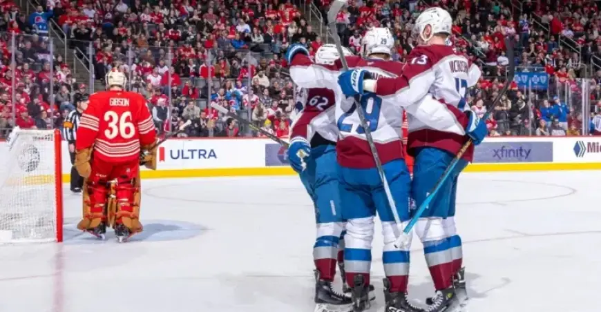 Blackwood Secures Shutout in Dominant 5-0 Victory Over Detroit