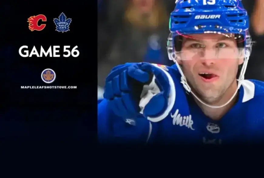 Maple Leafs vs. Flames: Game 56 Preview, Projected Lines & TV Info