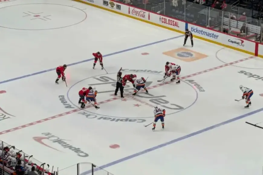 Capitals Secure Dominant 4-1 Home Victory Over Islanders