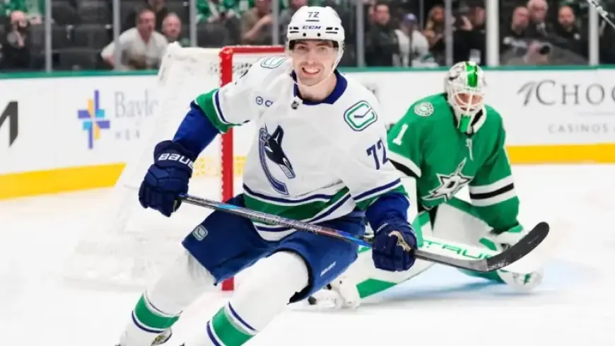 Canucks’ Filip Chytil Exits Game Against Mammoth