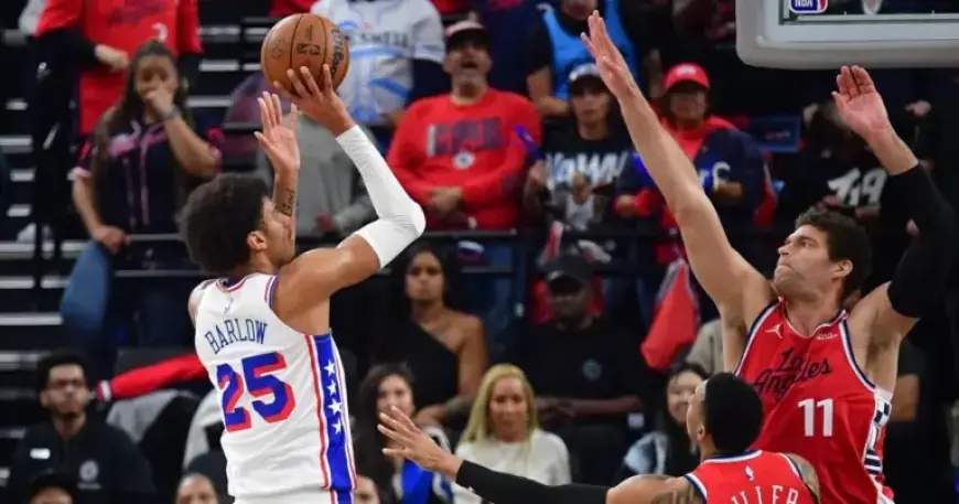 Dominick Barlow Shines in Sixers’ Dominant Win Over Clippers