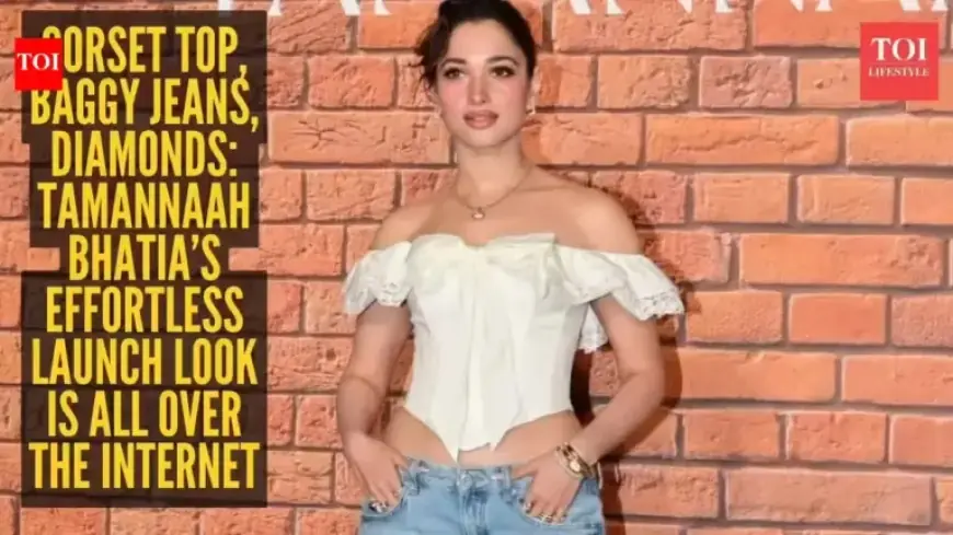 Tamannaah Bhatia Defies Celebrity Fashion Norms at Jewellery Launch with Denim