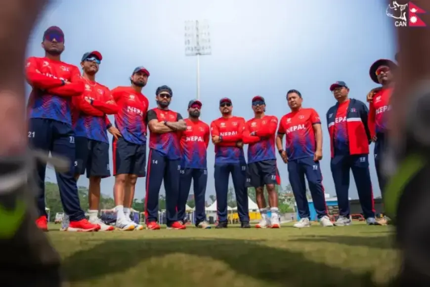 Nepal Challenges UAE in Today’s Warm-Up Match in Chennai