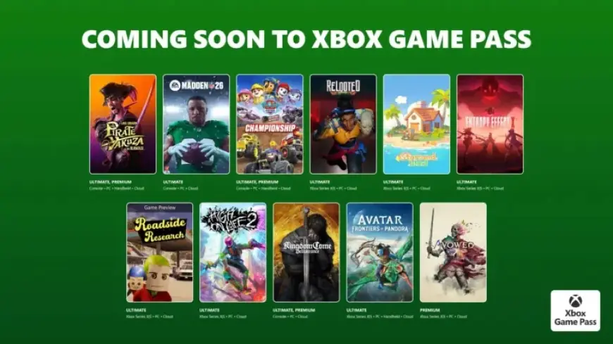 Xbox Game Pass Welcomes High on Life 2, Madden NFL 26, Avatar, and More